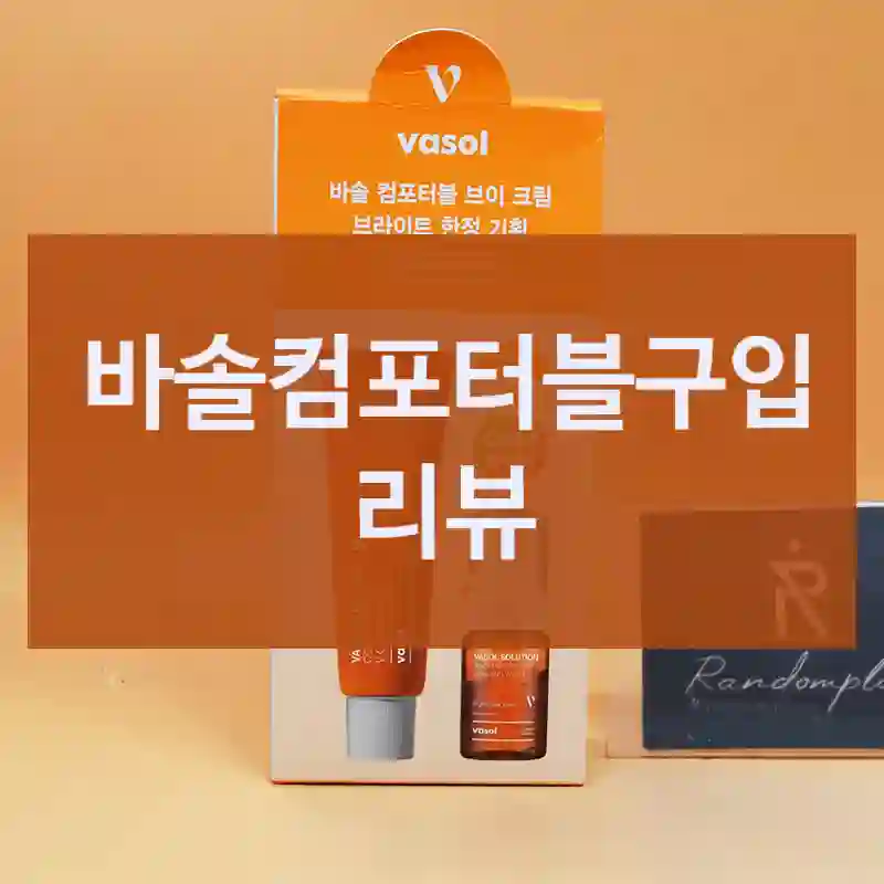 바솔컴포터블구입 리뷰