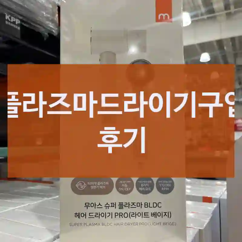 5일 써본 결과, 플라즈마드라이기 추천하는 이유