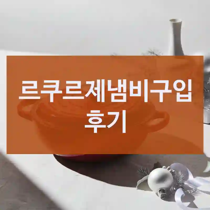 르쿠르제냄비구입 후기