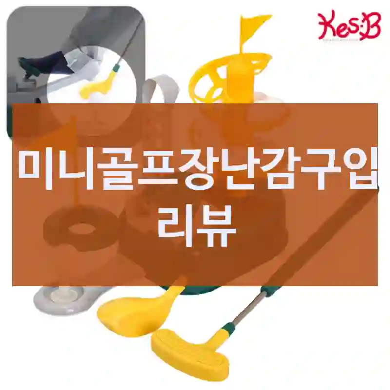미니골프장난감구입 리뷰