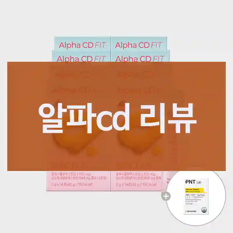 알파cd 리뷰