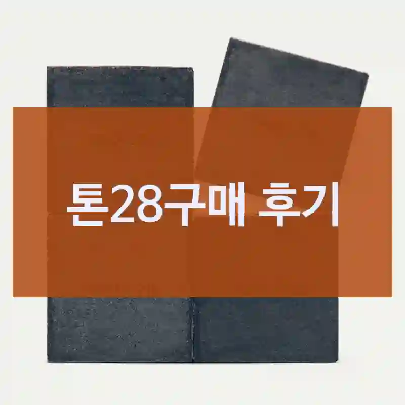 톤28구매 후기