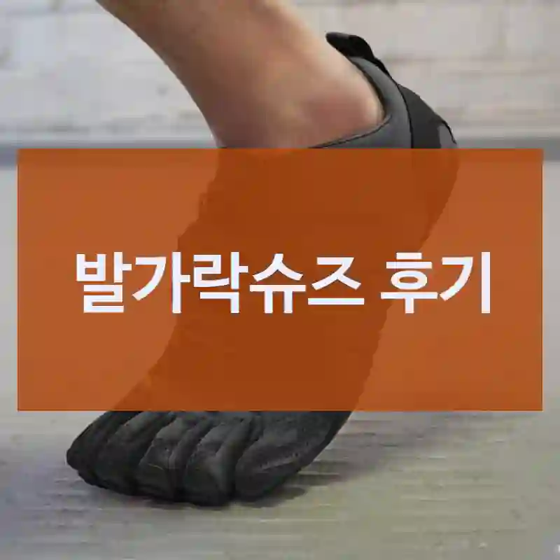 가격 대비 괜찮은 비브람파이브핑거스 “발가락슈즈” 리뷰