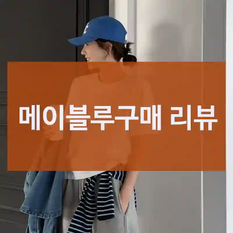 메이블루 메이블루 가격값은 할까?