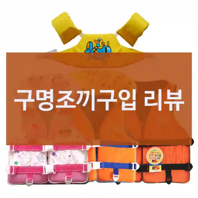 구명조끼구입 리뷰