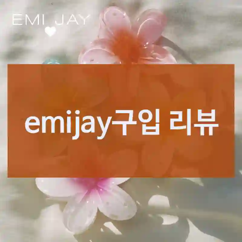 emijay구입 리뷰