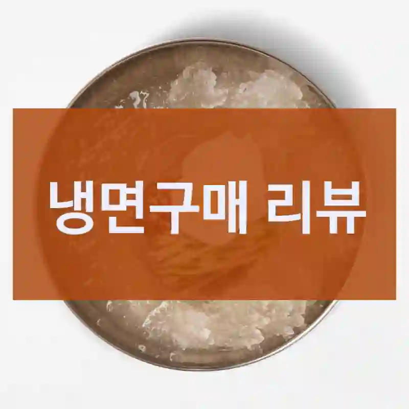 구매해도 좋을까? 냉면 비교 평가, 보영만두 보영만두 냉면