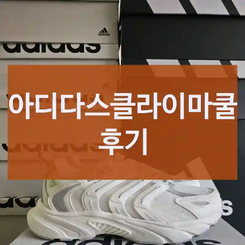 아디다스클라이마쿨 후기