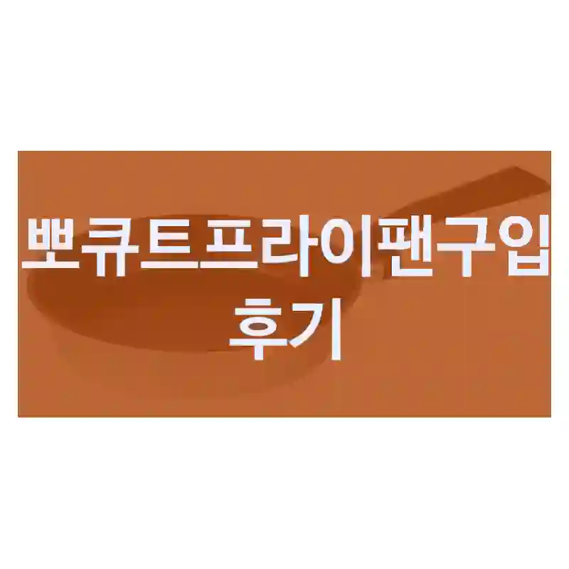 요즘 유행하는 알텐바흐 뽀큐트프라이팬, 사볼만할까?