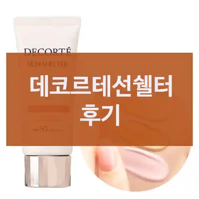 데코르테선쉘터 후기
