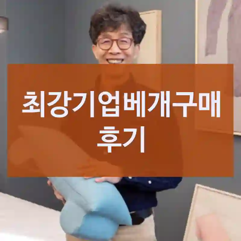 최강기업베개구매 후기