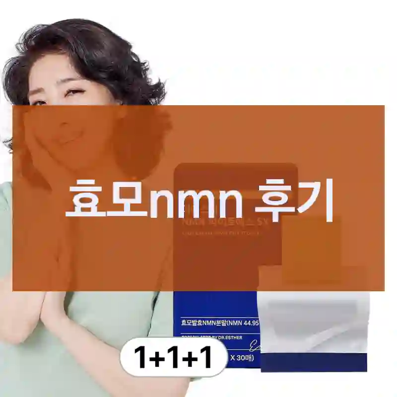 내가 “효모nmn” 골라본 이유