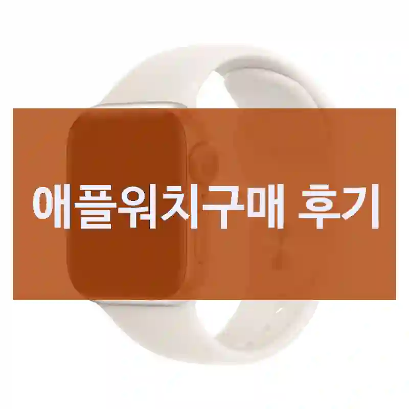 기대 안 했는데 생각보다 좋았던 Apple “애플워치” 후기